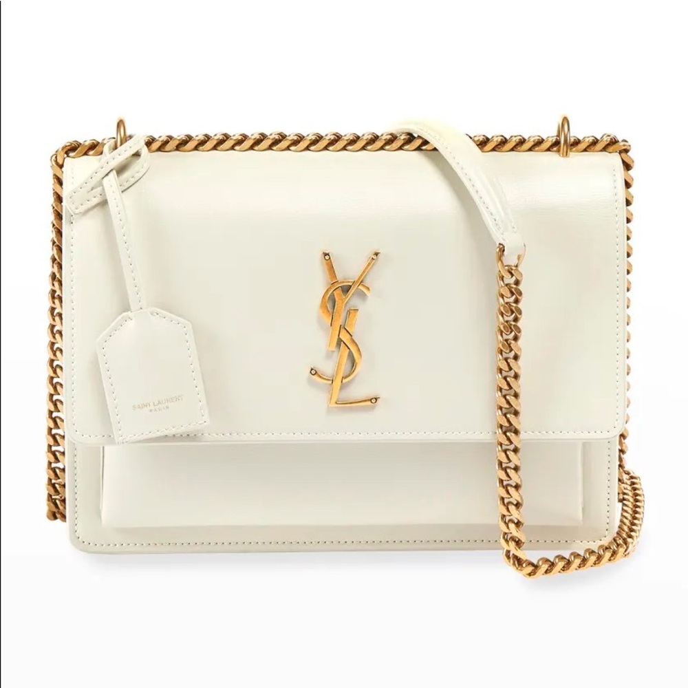 YSL Sunset Medium Monogram YSL
Chain Crossbody Bag